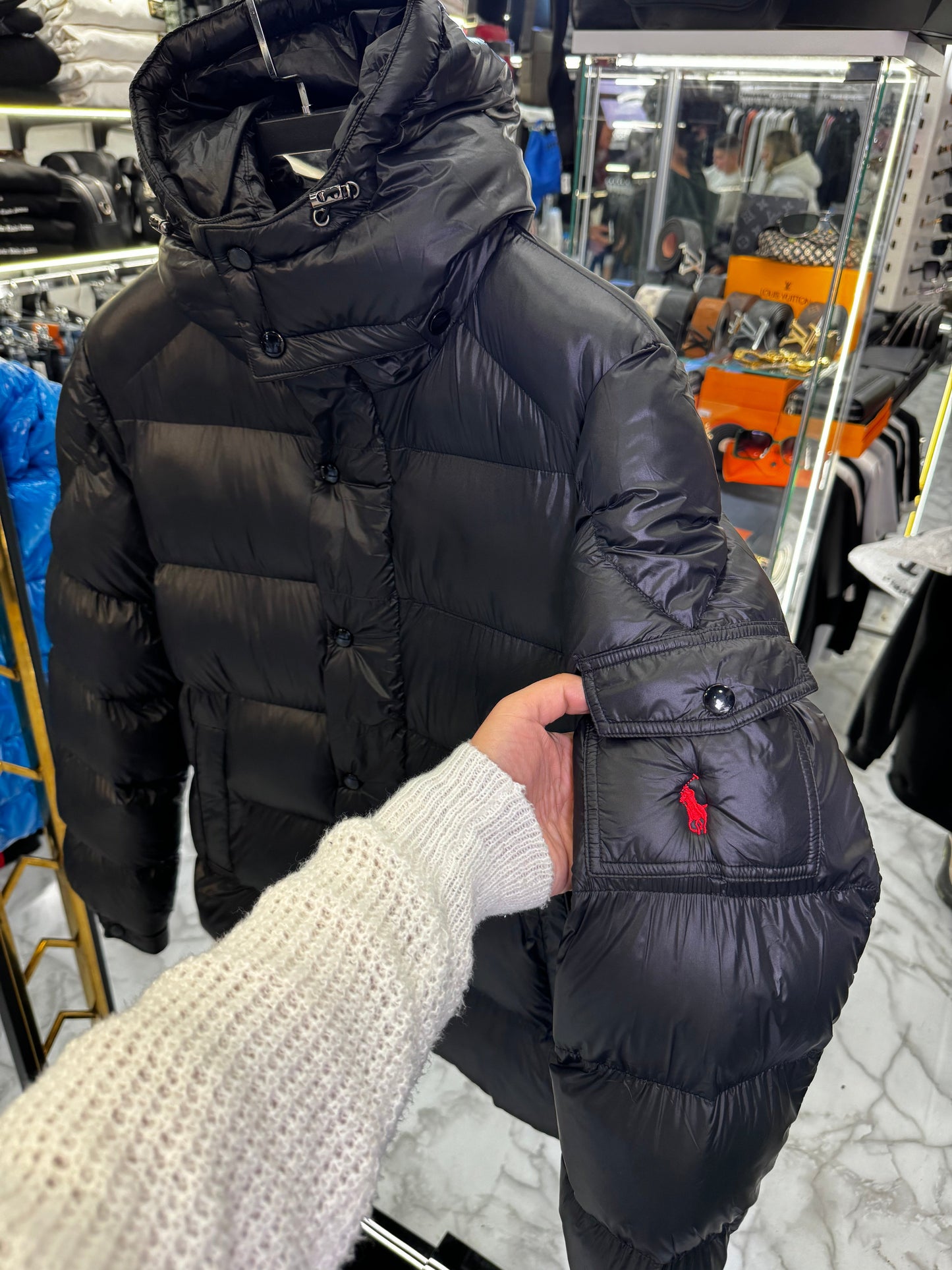 POLO ΜΑΥΡΟ ΜΠΟΥΦΑΝ