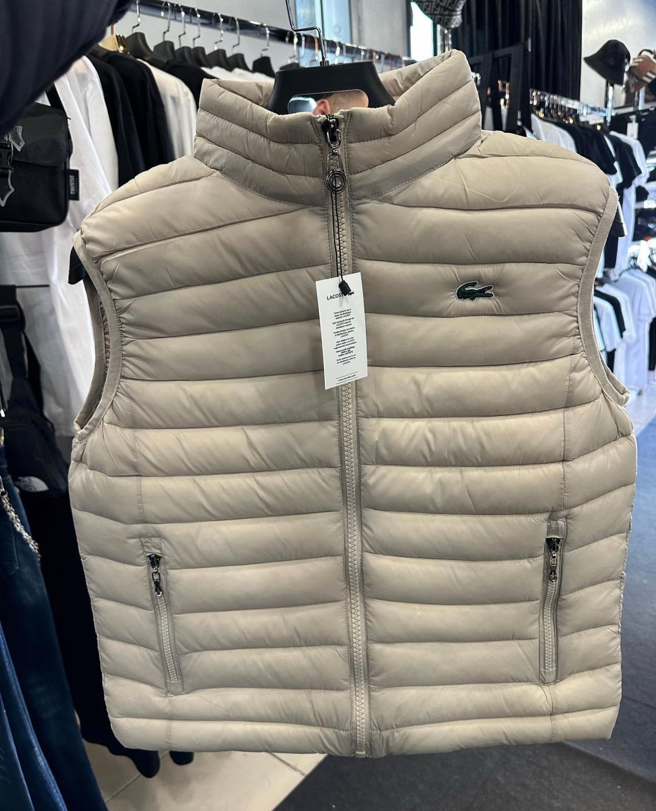 LACOSTE - ΑΜΑΝΙΚΟ ΜΠΟΥΦΑΝ