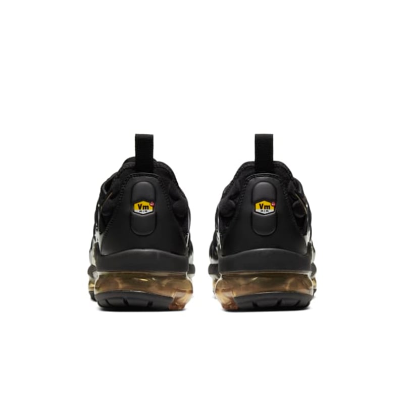 Nike Air VaporMax Plus
"Black & Metallic Gold"