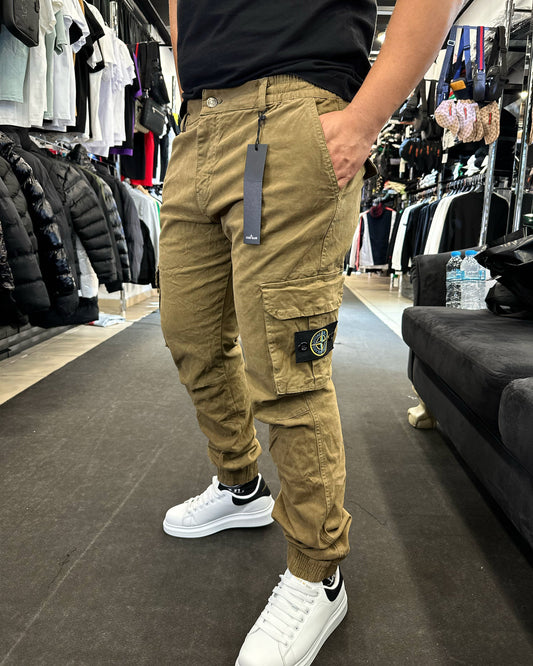 Cargo Παντελόνι Μπεζ - Stone Island BF